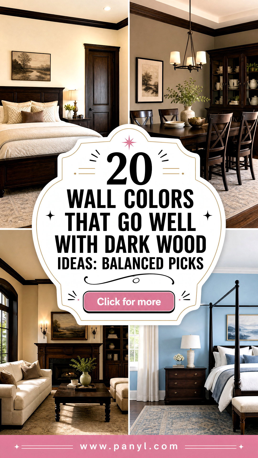 20 Wall Colors That Go Well With Dark Wood Ideas Balanced Picks - 20 Wall Colors That Go Well With Dark Wood Ideas: Balanced Picks