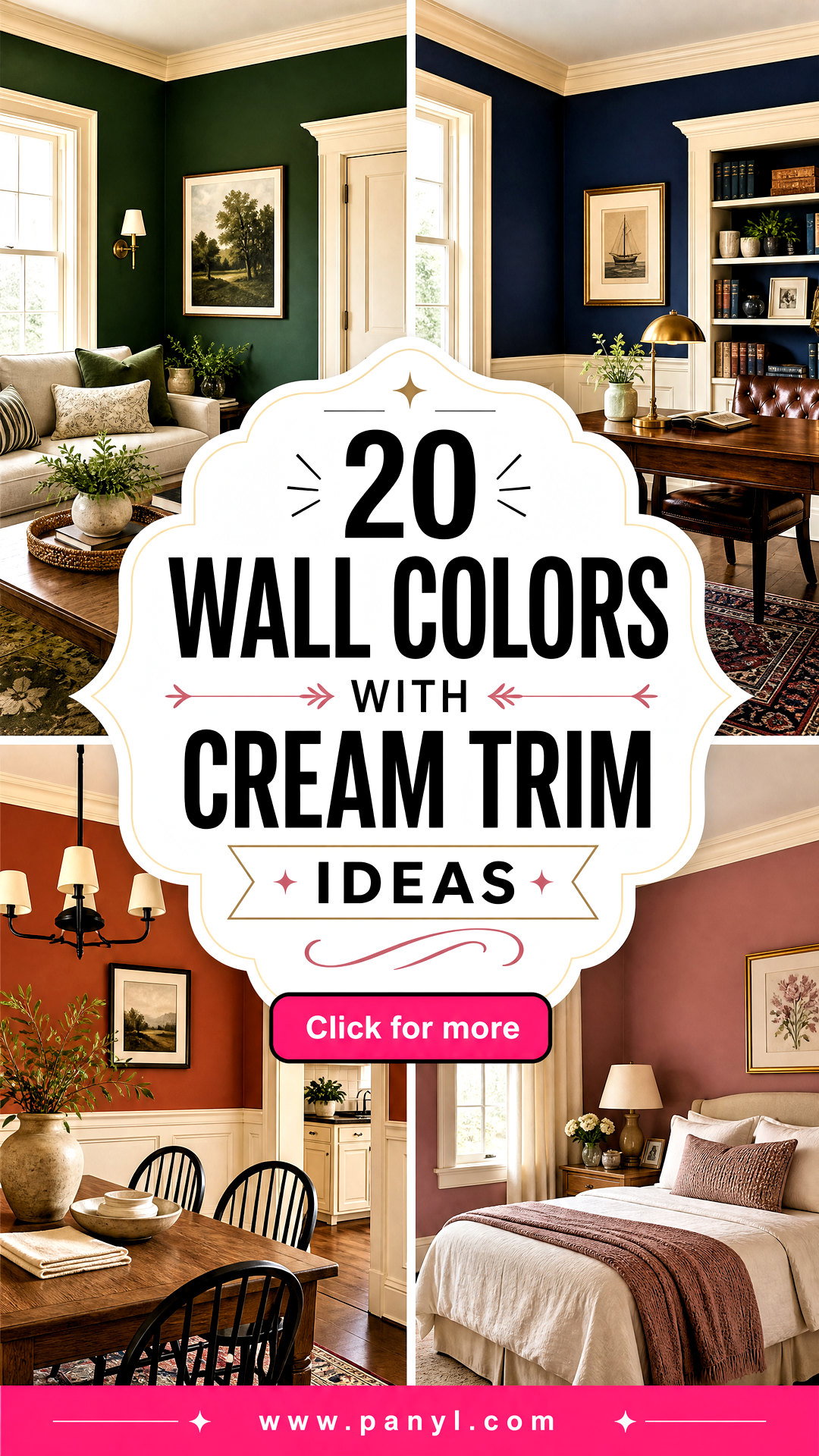 20 Wall Colors With Cream Trim Ideas Modern Classic Pairings - 20 Wall Colors With Cream Trim Ideas: Modern Classic Pairings