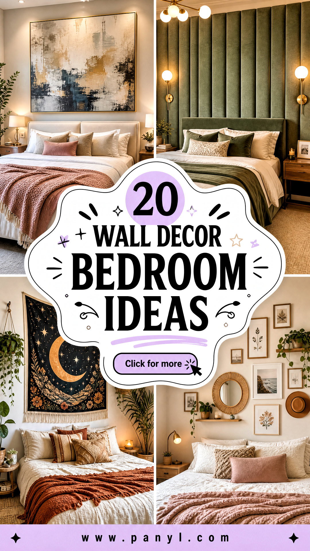 20 Wall Decor Bedroom Ideas for a Cozy Stylish Retreat - 20 Wall Decor Bedroom Ideas for a Cozy, Stylish Retreat