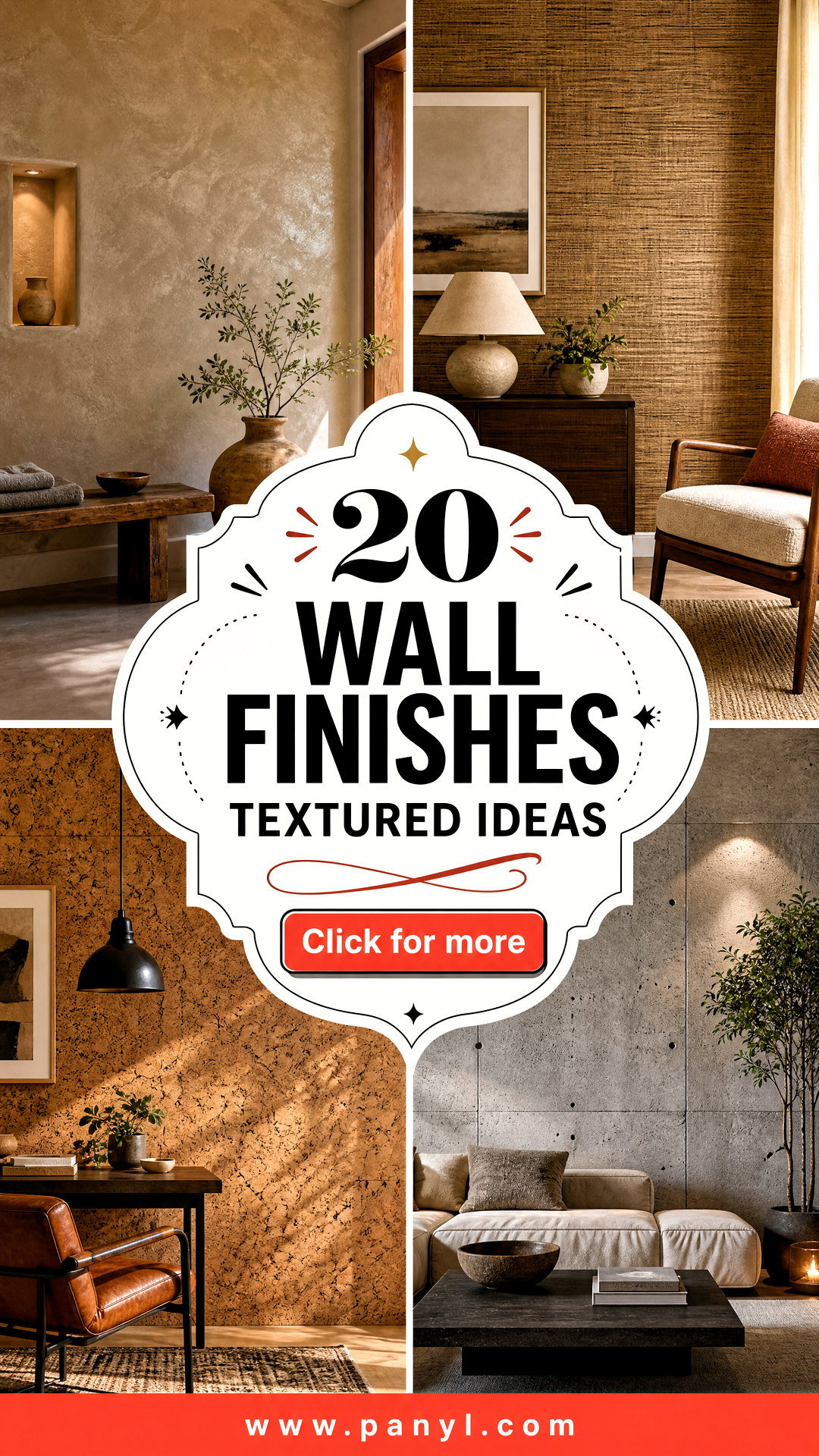 20 Wall Finishes Textured Ideas for Warm Elevated Interiors - 20 Wall Finishes Textured Ideas for Warm, Elevated Interiors