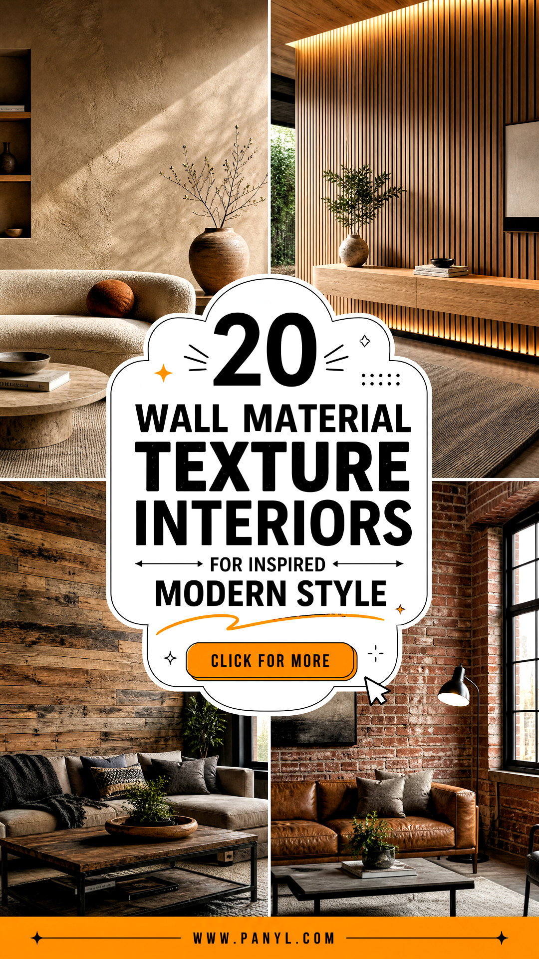 20 Wall Material Texture Interiors for Inspired Modern Style - 20 Wall Material Texture Interiors for Inspired Modern Style