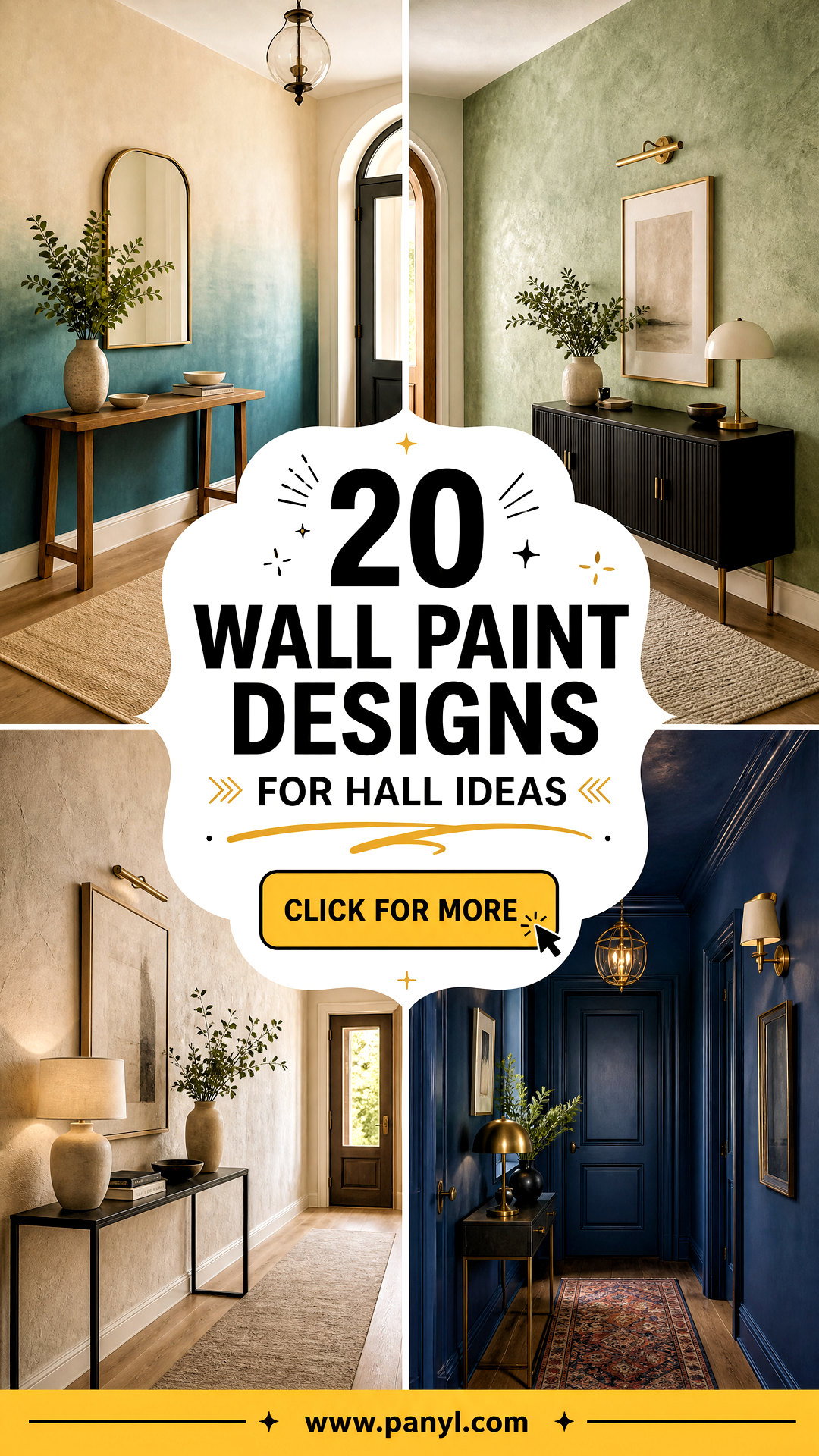 20 Wall Paint Designs for Hall Ideas for a Welcoming Home - 20 Wall Paint Designs for Hall Ideas for a Welcoming Home