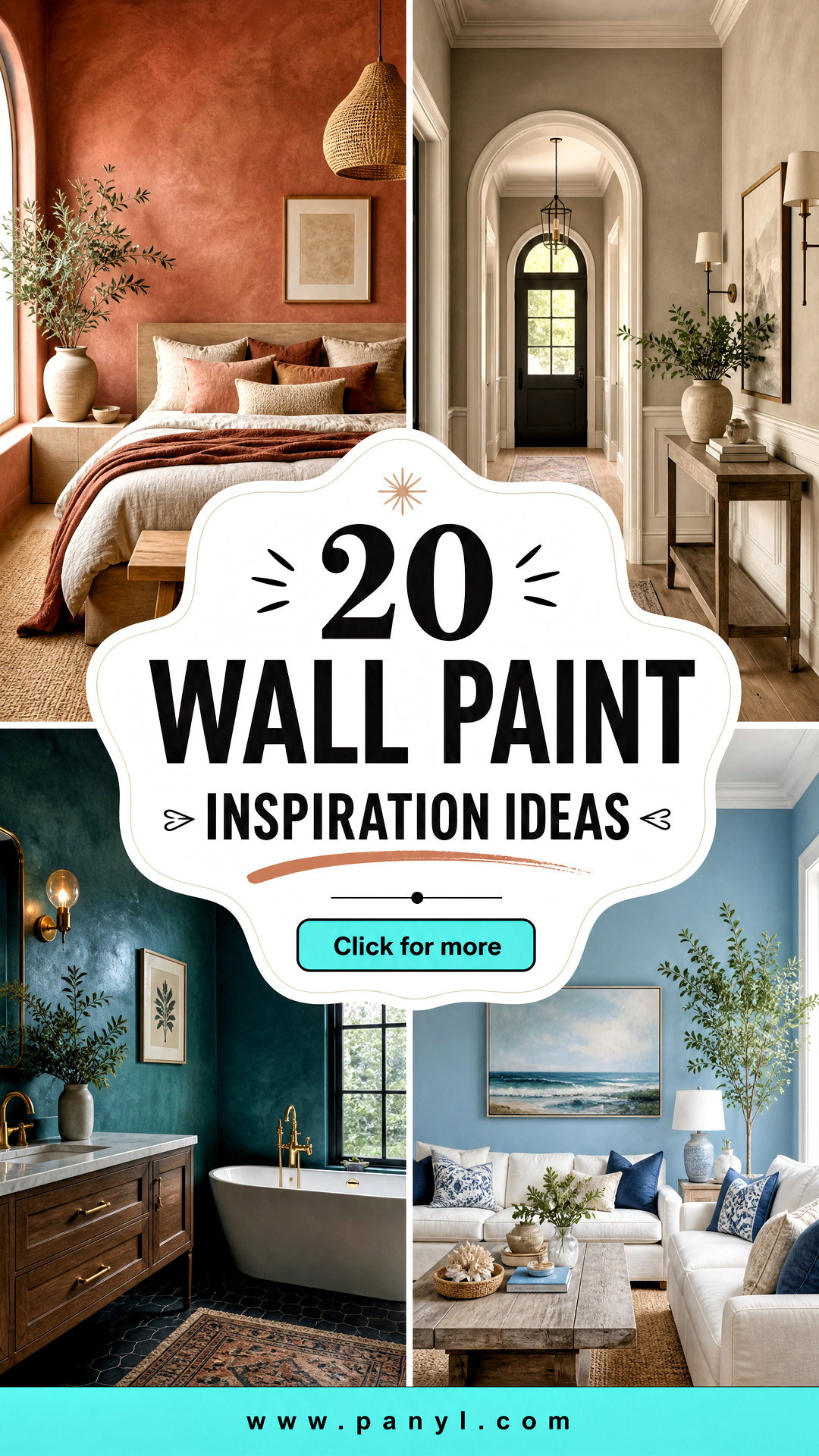 20 Wall Paint Inspiration Ideas for a Fresh Modern Makeover - 20 Wall Paint Inspiration Ideas for a Fresh Modern Makeover