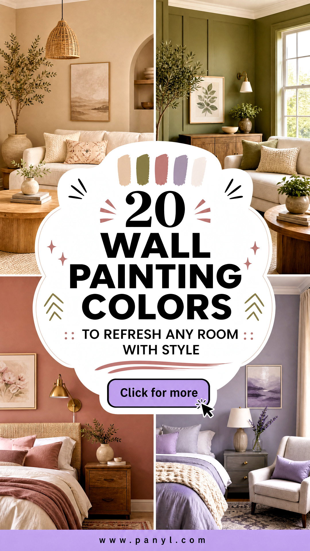 20 Wall Painting Colors to Refresh Any Room With Style - 20 Wall Painting Colors to Refresh Any Room With Style