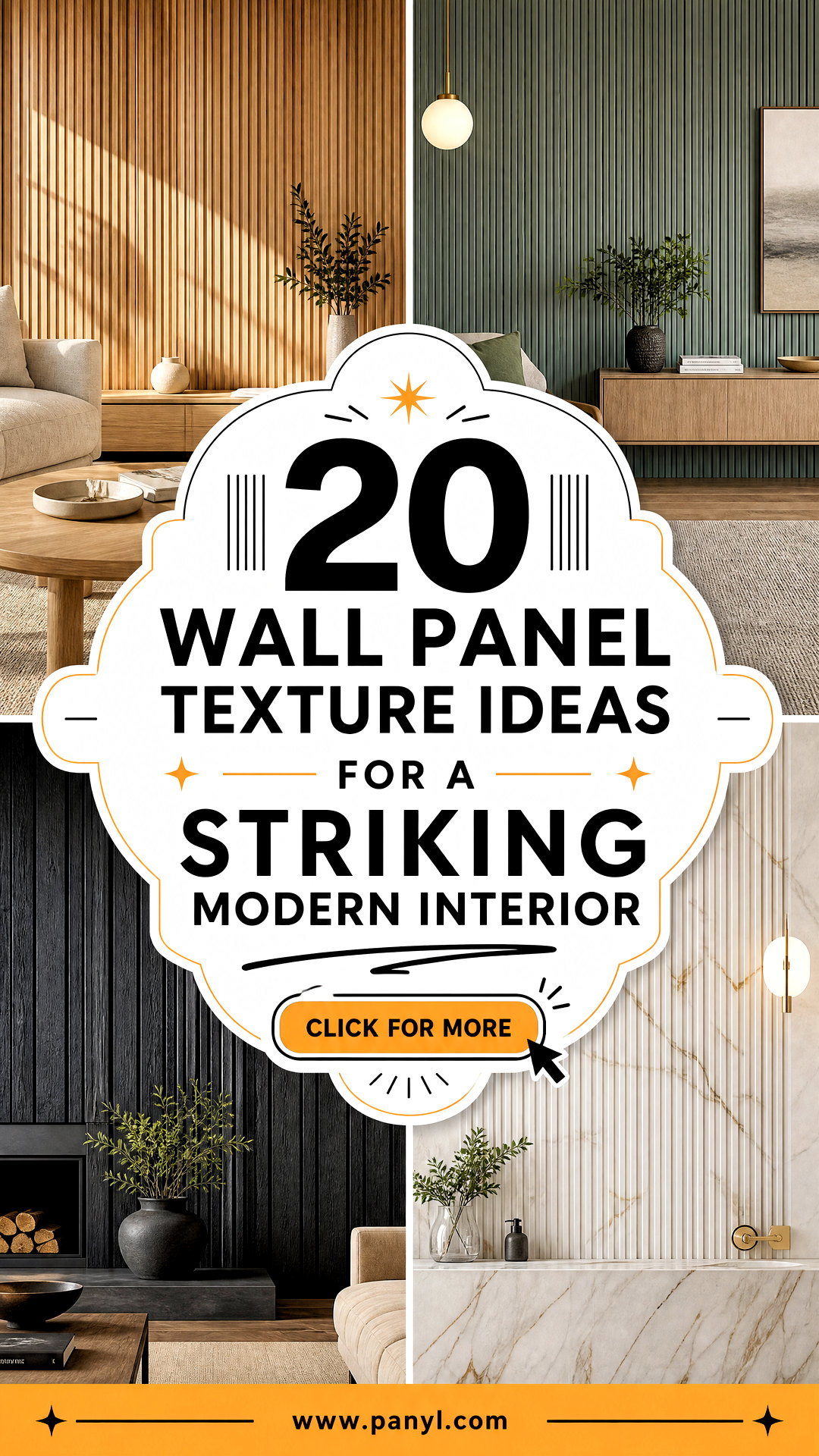 20 Wall Panel Texture Ideas for a Striking Modern Interior - 20 Wall Panel Texture Ideas for a Striking Modern Interior