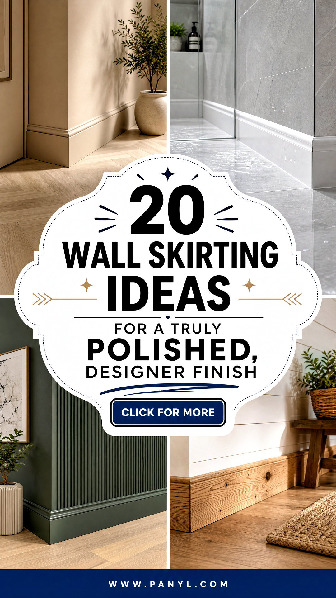 20 Wall Skirting Ideas for a Truly Polished Designer Finish - 20 Wall Skirting Ideas for a Truly Polished, Designer Finish