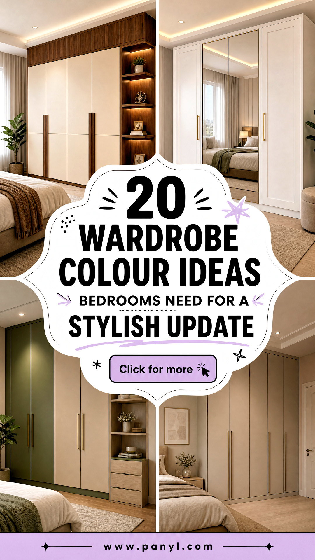 20 Wardrobe Colour Ideas Bedrooms Need for a Stylish Update - 20 Wardrobe Colour Ideas Bedrooms Need for a Stylish Update
