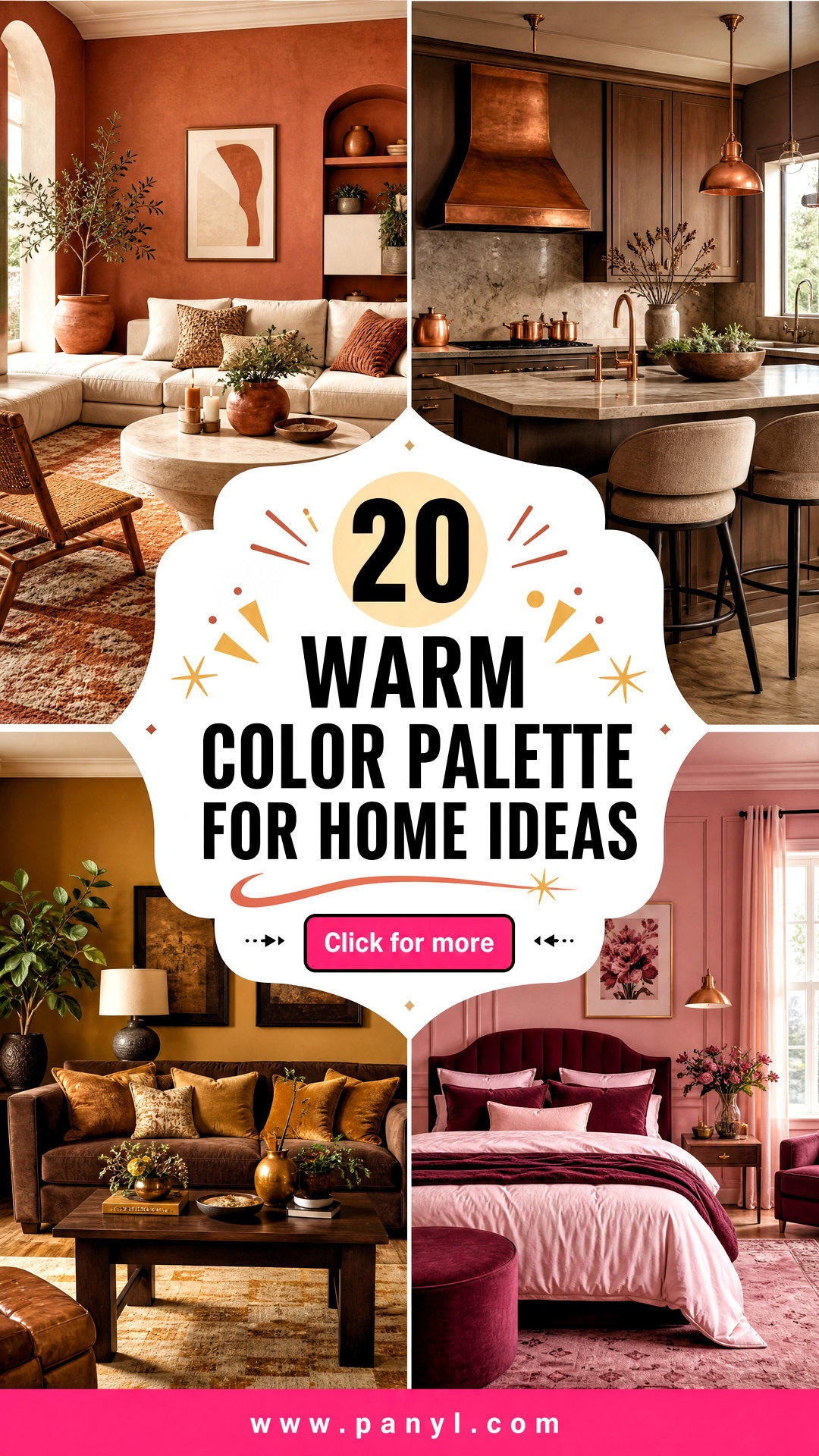 20 Warm Color Palette for Home Ideas for a Cozy Refresh - 20 Warm Color Palette for Home Ideas for a Cozy Refresh