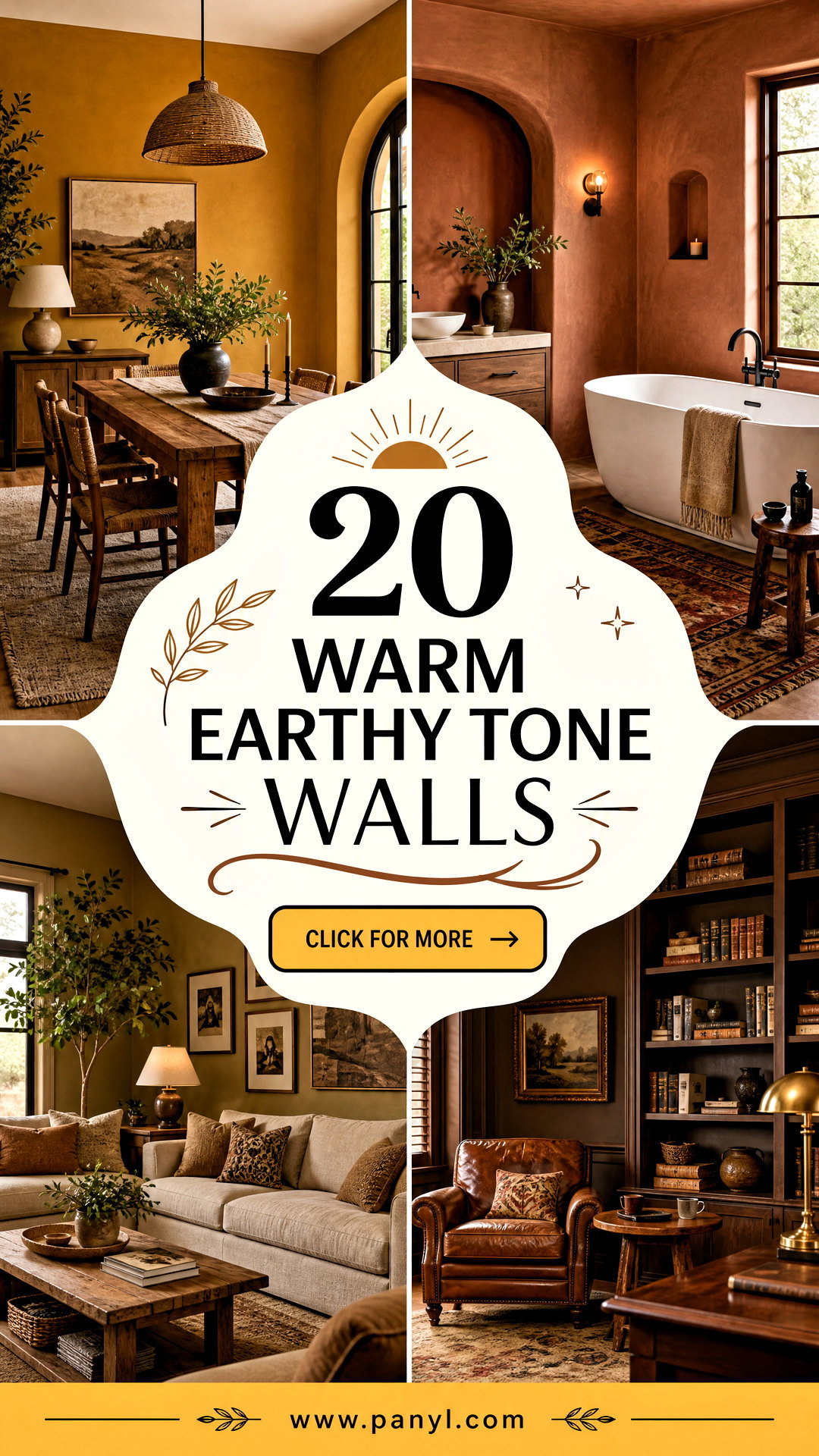 20 Warm Earthy Tone Walls for Cozy Calming Rooms Youll Love - 20 Warm Earthy Tone Walls for Cozy, Calming Rooms You’ll Love