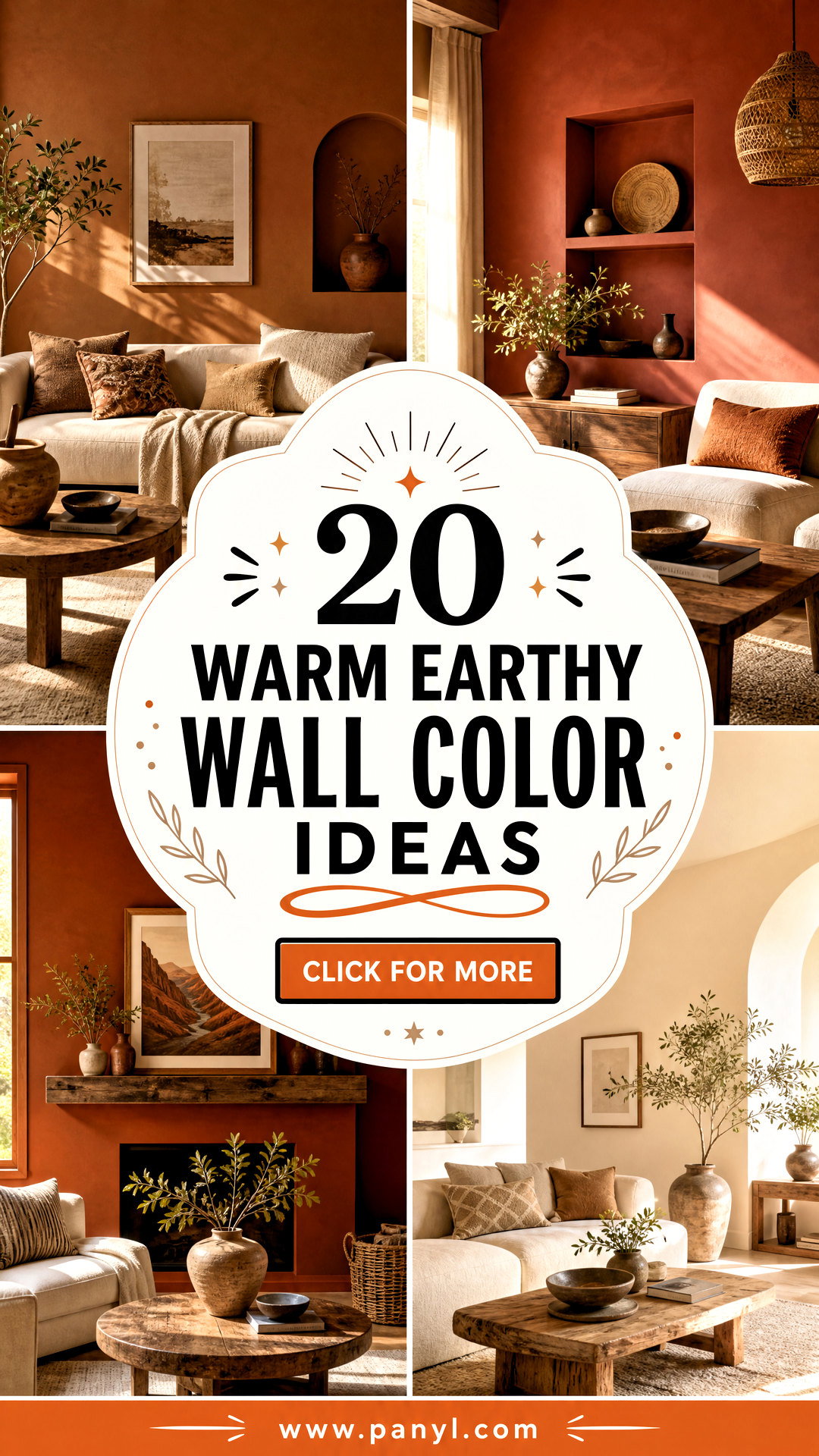 20 Warm Earthy Wall Color Ideas Cozy Palettes for Relaxed Homes - 20 Warm Earthy Wall Color Ideas: Cozy Palettes for Relaxed Homes