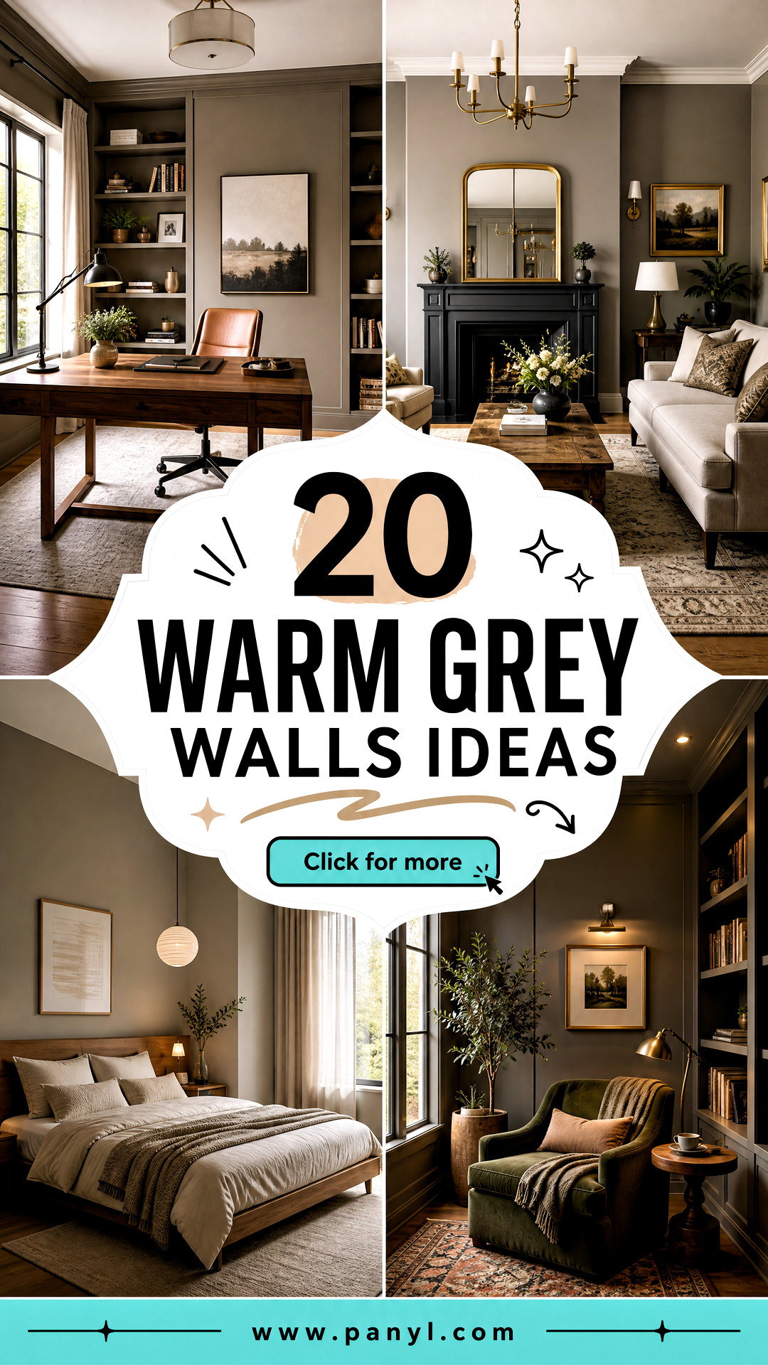 20 Warm Grey Walls Ideas for a Cozy Sophisticated Home - 20 Warm Grey Walls Ideas for a Cozy, Sophisticated Home