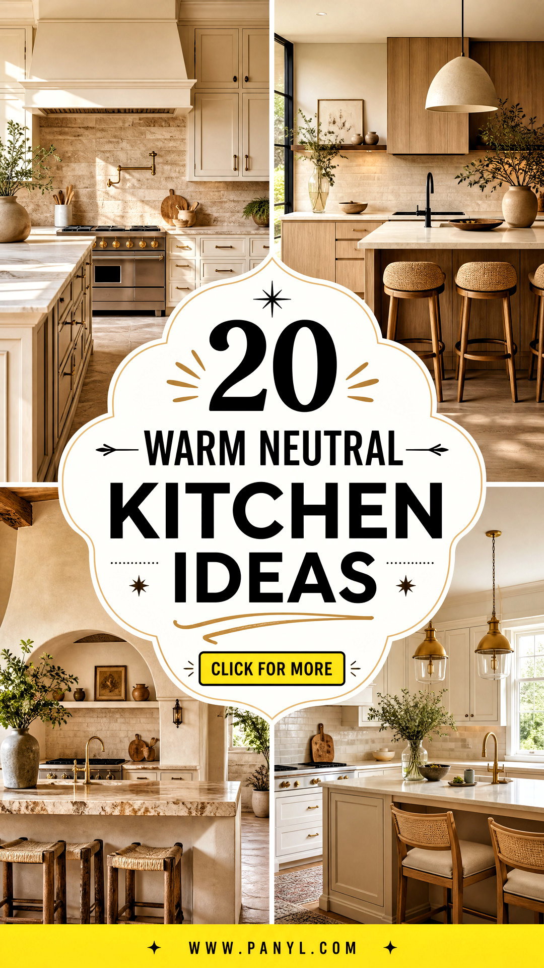 20 Warm Neutral Kitchen Ideas for a Cozy Modern Update - 20 Warm Neutral Kitchen Ideas for a Cozy, Modern Update