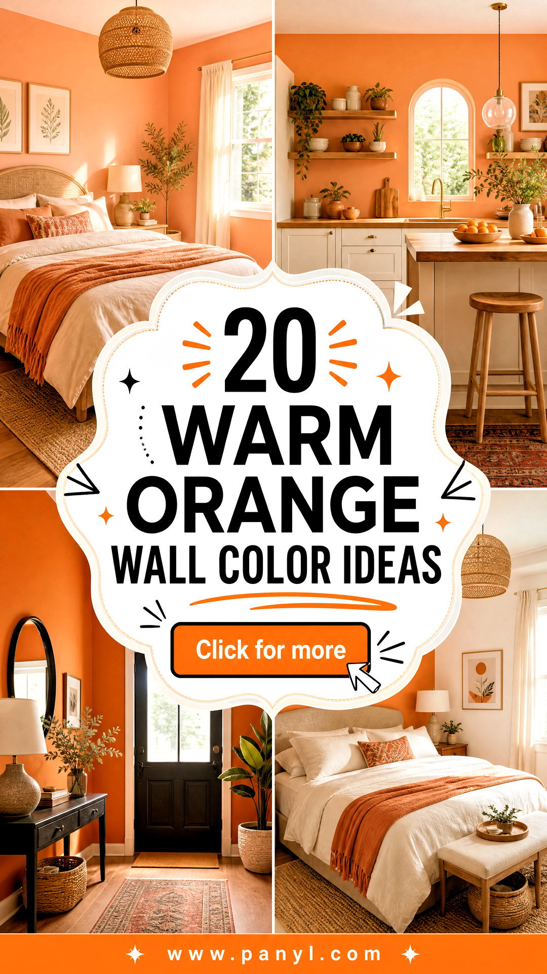 20 Warm Orange Wall Color Ideas Cozy Designer Picks for 2026 - 20 Warm Orange Wall Color Ideas: Cozy Designer Picks for 2026