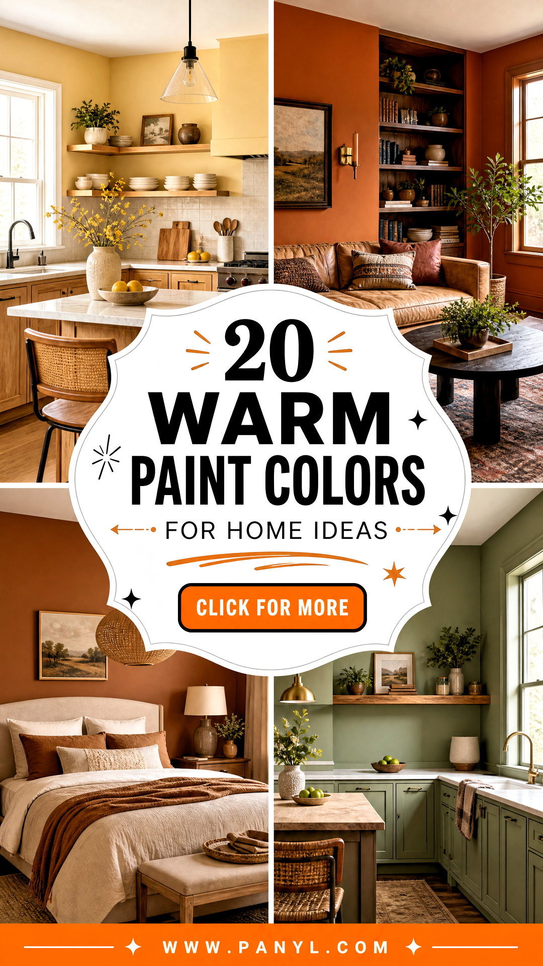 20 Warm Paint Colors for Home Ideas That Feel Cozy and Inviting - 20 Warm Paint Colors for Home Ideas That Feel Cozy and Inviting