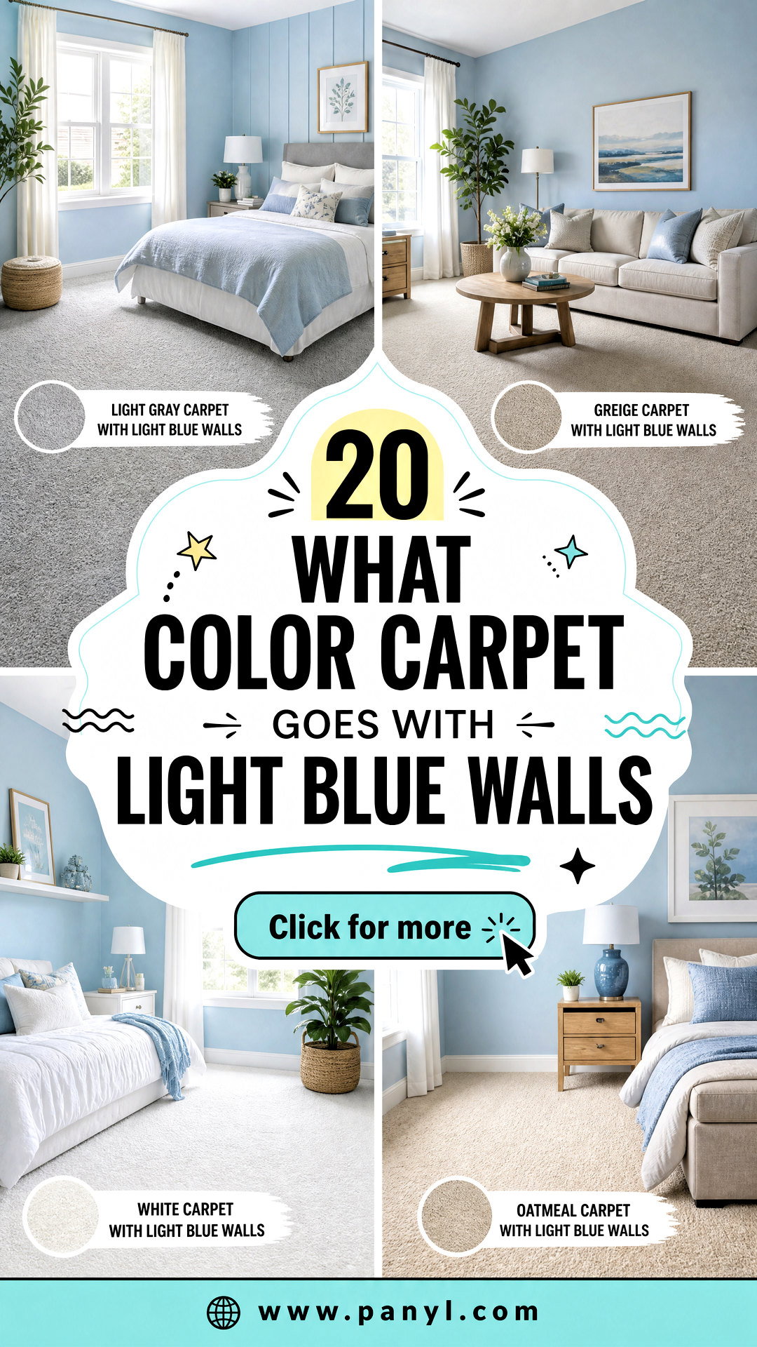 20 What Color Carpet Goes With Light Blue Walls Serene Picks - 20 What Color Carpet Goes With Light Blue Walls: Serene Picks