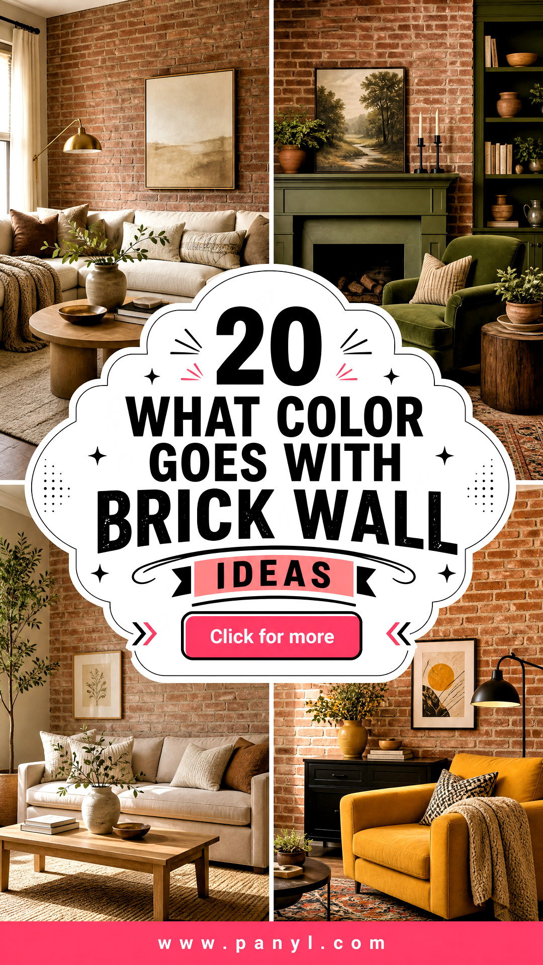 20 What Color Goes With Brick Wall Ideas Inspired Pairings - 20 What Color Goes With Brick Wall Ideas: Inspired Pairings