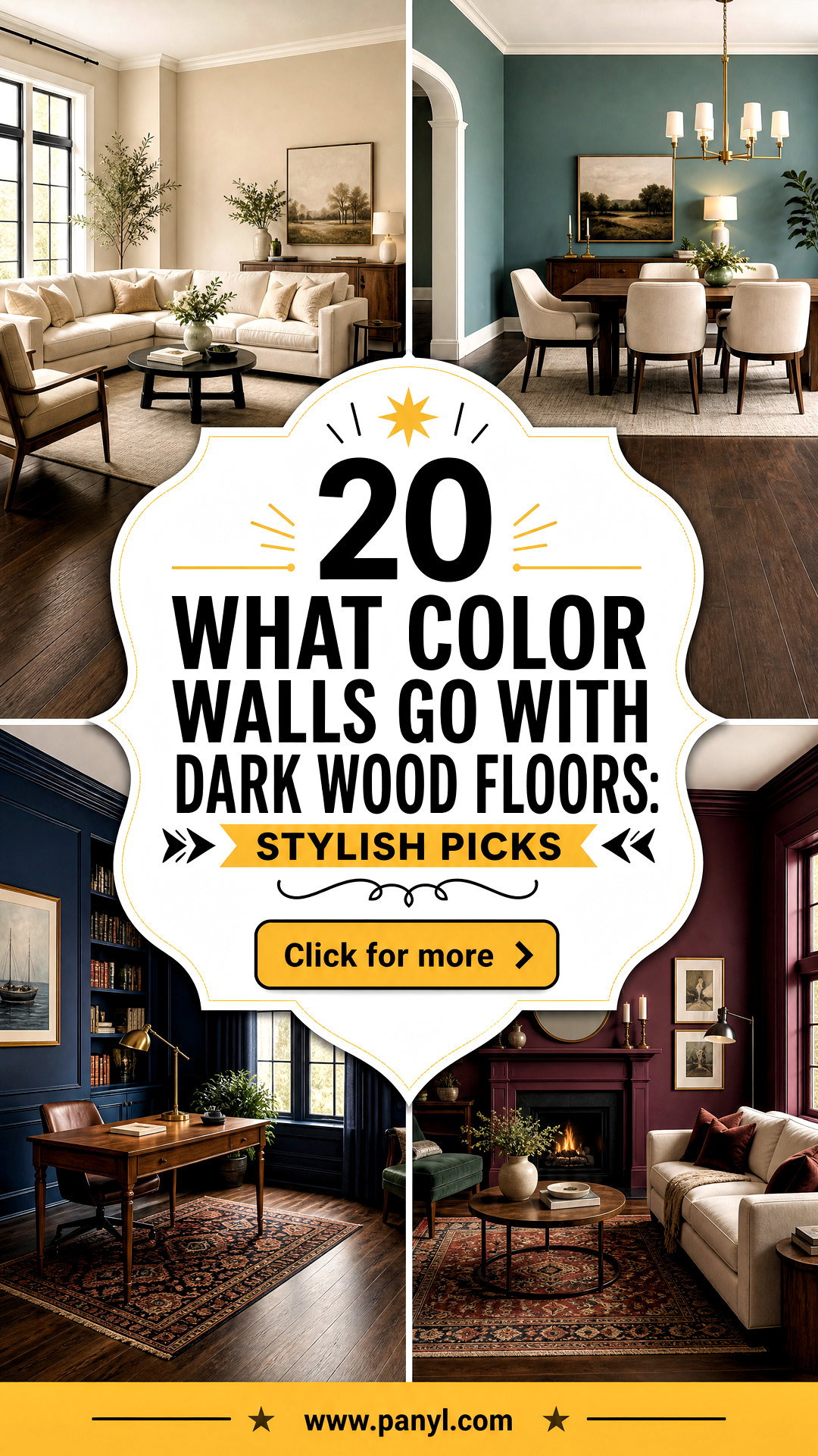 20 What Color Walls Go With Dark Wood Floors Stylish Picks - 20 What Color Walls Go With Dark Wood Floors: Stylish Picks