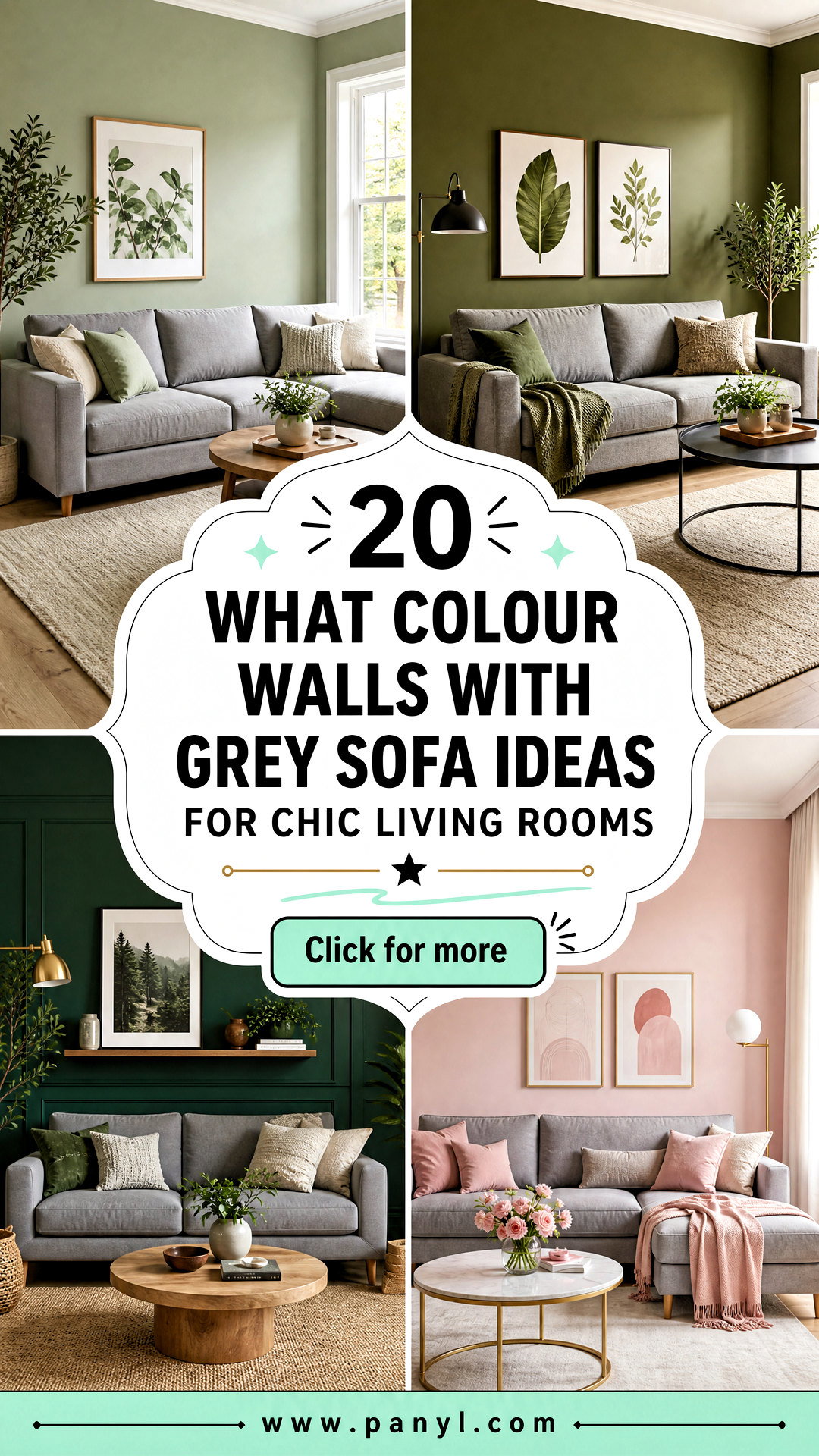 20 What Colour Walls With Grey Sofa Ideas for Chic Living Rooms - 20 What Colour Walls With Grey Sofa Ideas for Chic Living Rooms