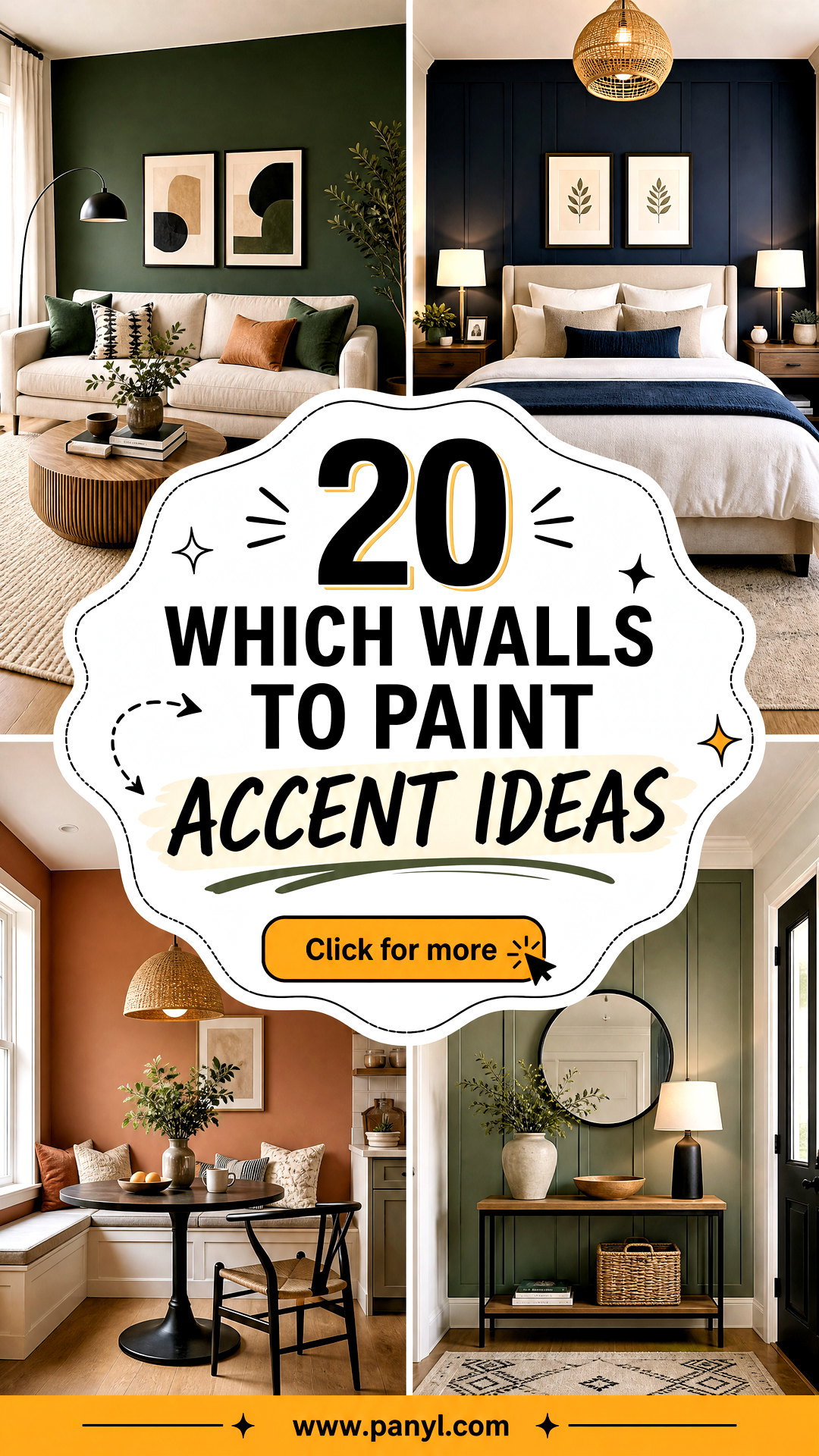 20 Which Walls to Paint Accent Ideas for Balanced Rooms - 20 Which Walls to Paint Accent Ideas for Balanced Rooms
