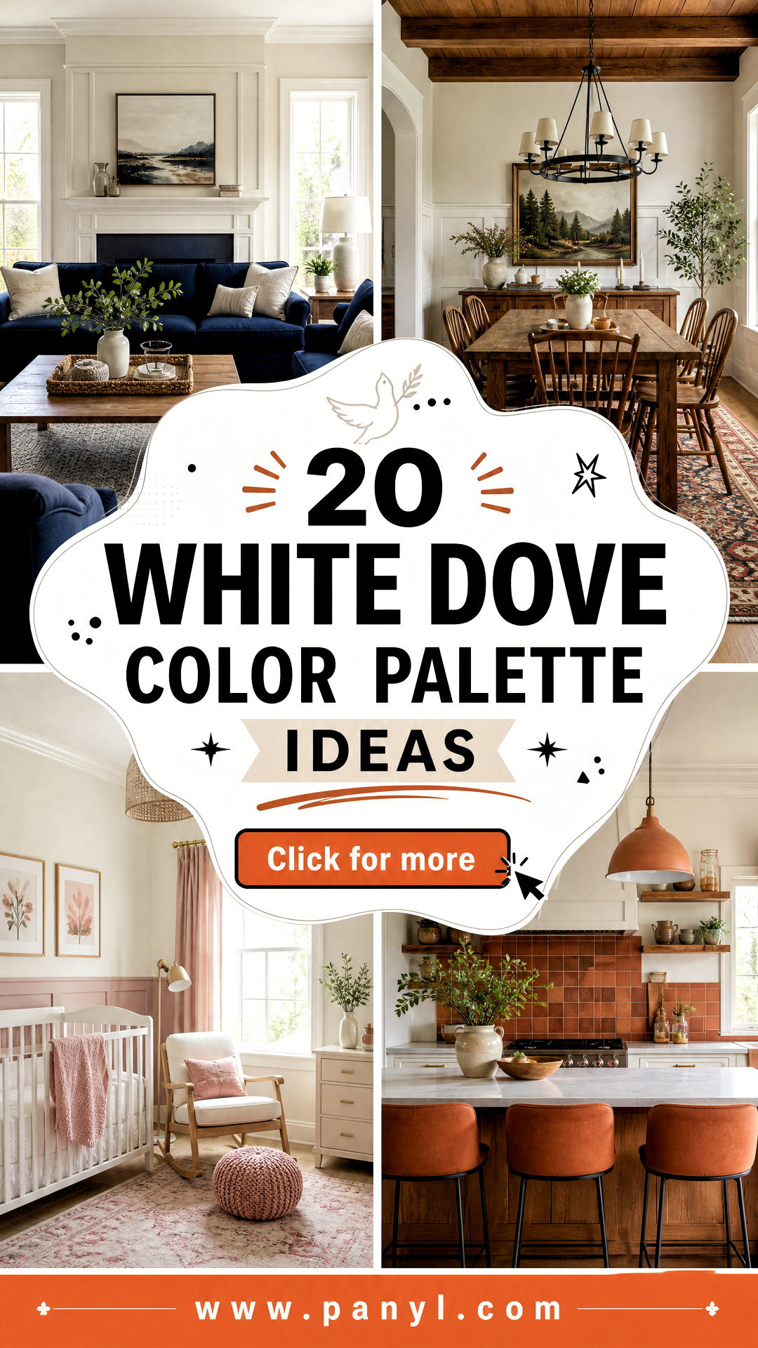 20 White Dove Color Palette Ideas for Serene Stylish Homes - 20 White Dove Color Palette Ideas for Serene, Stylish Homes