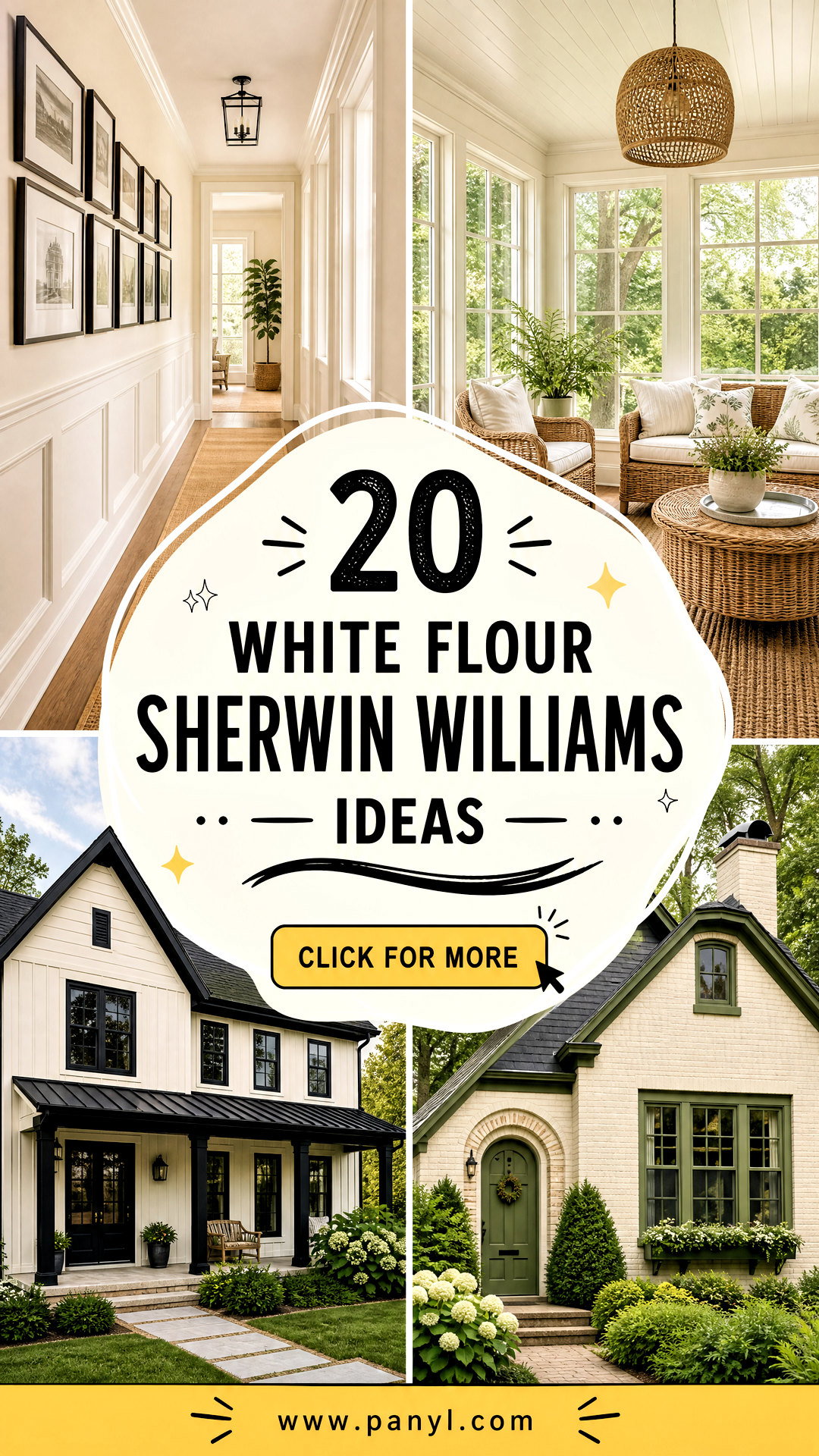 20 White Flour Sherwin Williams Ideas for Warm Airy Rooms - 20 White Flour Sherwin Williams Ideas for Warm, Airy Rooms