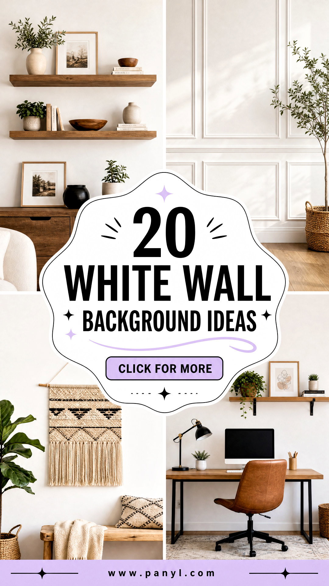 20 White Wall Background Ideas for Polished Modern Spaces - 20 White Wall Background Ideas for Polished Modern Spaces