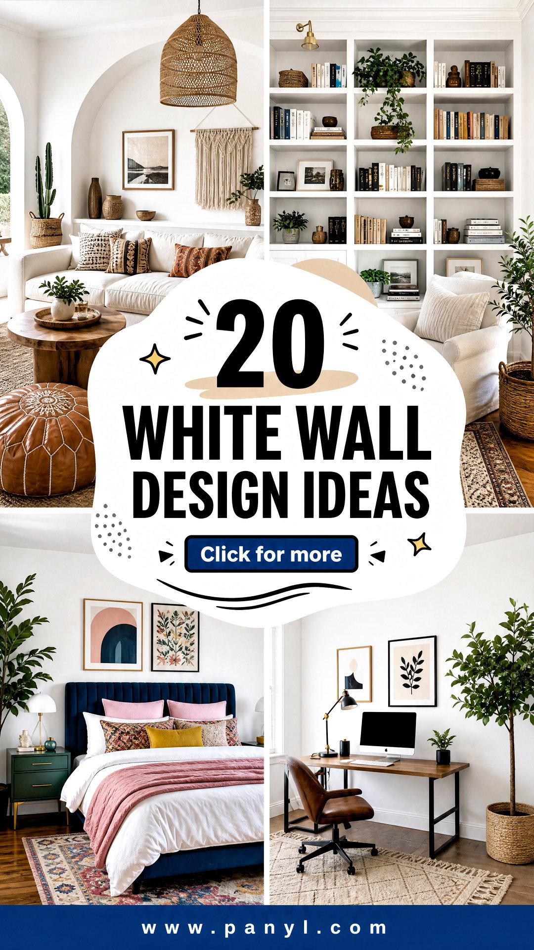 20 White Wall Design Ideas for a Truly Striking Modern Home - 20 White Wall Design Ideas for a Truly Striking Modern Home
