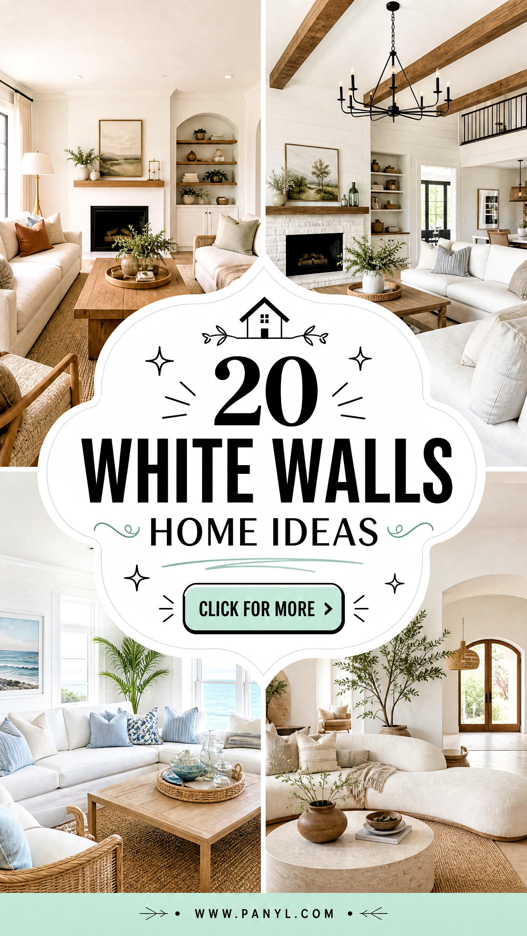 20 White Walls Home Ideas for Bright Timeless Interiors - 20 White Walls Home Ideas for Bright, Timeless Interiors