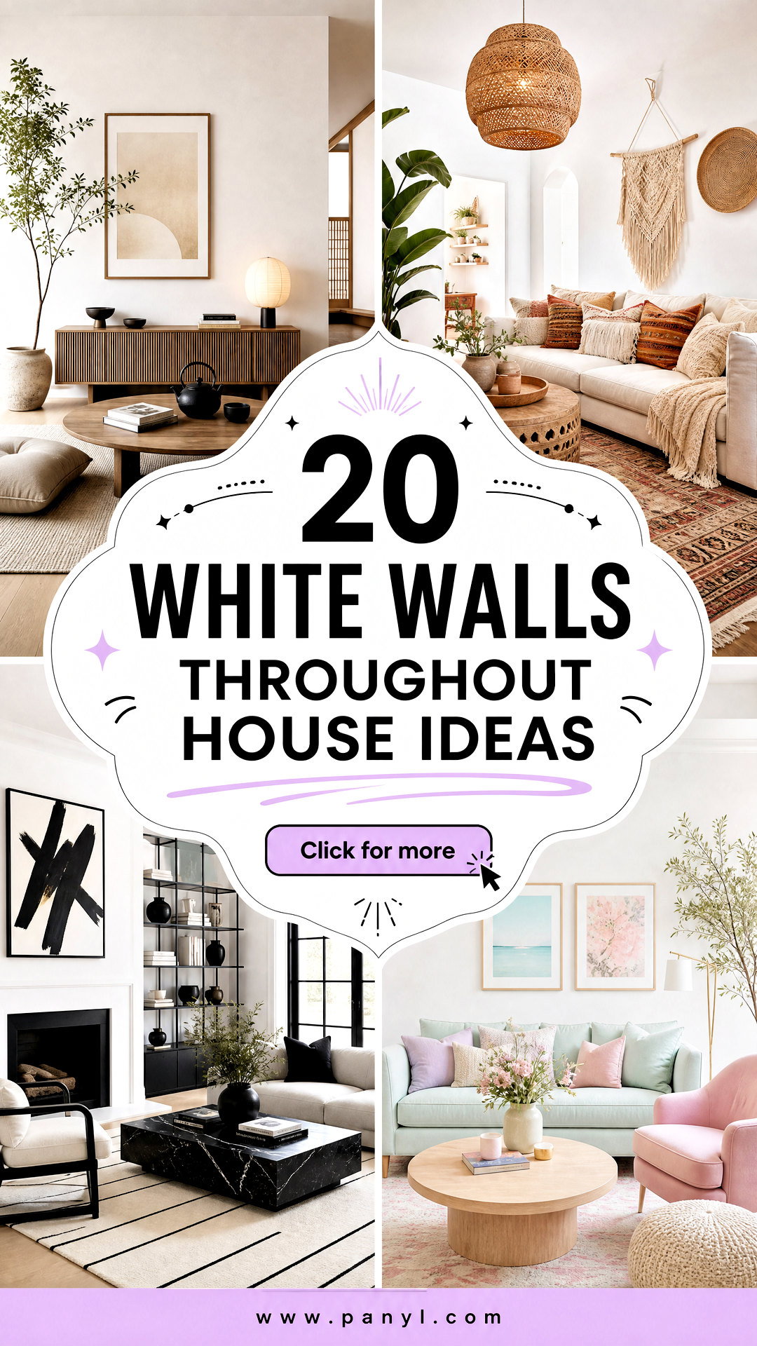 20 White Walls Throughout House Ideas for Effortless Flow - 20 White Walls Throughout House Ideas for Effortless Flow