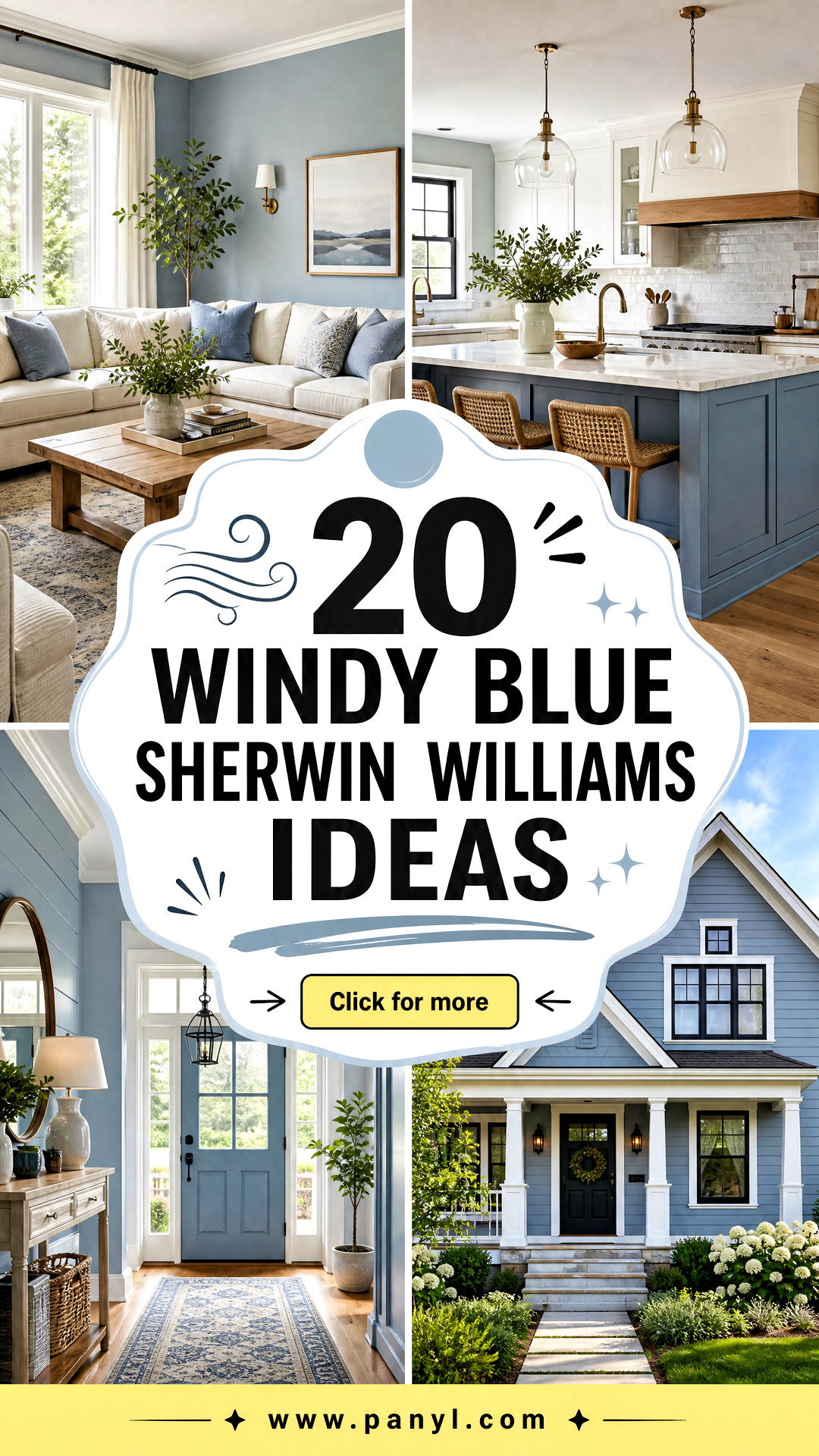 20 Windy Blue Sherwin Williams Ideas for Beautiful Rooms - 20 Windy Blue Sherwin Williams Ideas for Beautiful Rooms