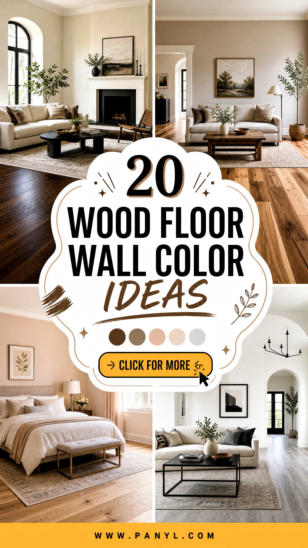 20 Wood Floor Wall Color Ideas Foolproof Pairings for Cozy Homes - 20 Wood Floor Wall Color Ideas: Foolproof Pairings for Cozy Homes