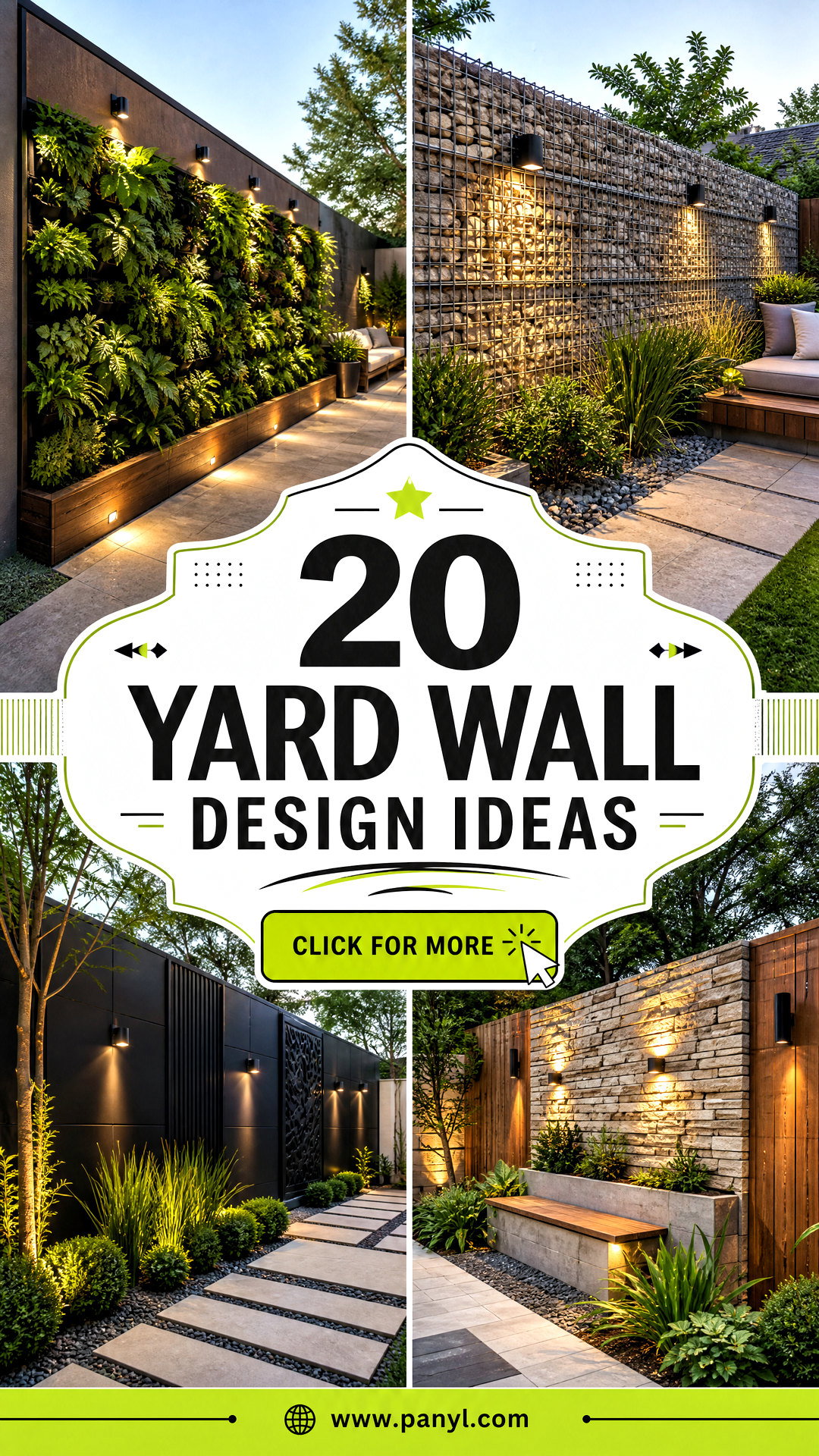 20 Yard Wall Design Ideas to Elevate Your Outdoor Space - 20 Yard Wall Design Ideas to Elevate Your Outdoor Space