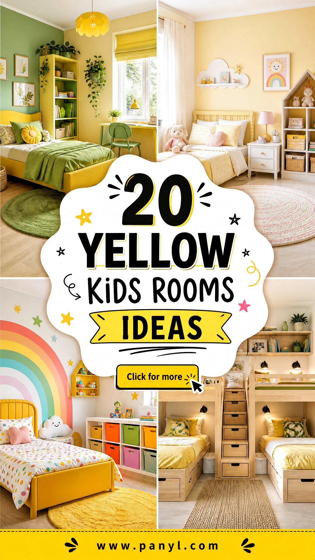 20 Yellow Kids Rooms Filled With Cheerful Creative Style - 20 Yellow Kids Rooms Filled With Cheerful, Creative Style
