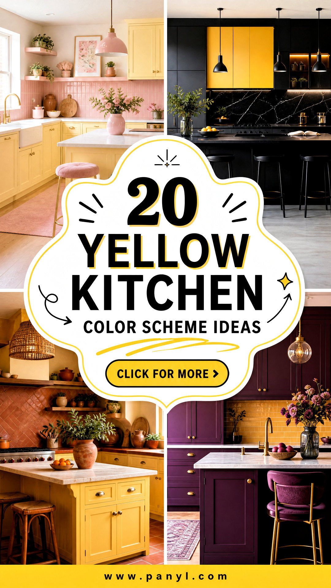 20 Yellow Kitchen Color Scheme Ideas for a Cohesive Look - 20 Yellow Kitchen Color Scheme Ideas for a Cohesive Look