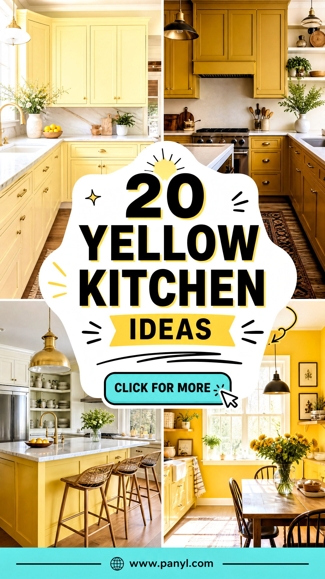 20 Yellow Kitchen Ideas for a Bright and Cheerful Makeover - 20 Yellow Kitchen Ideas for a Bright and Cheerful Makeover