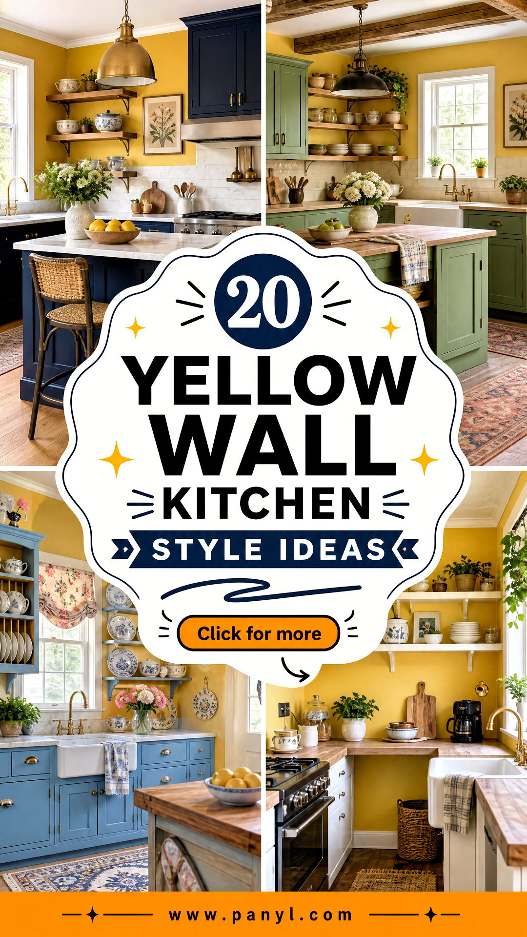 20 Yellow Wall Kitchen Style Ideas Sunny Updates for Your Home - 20 Yellow Wall Kitchen Style Ideas: Sunny Updates for Your Home