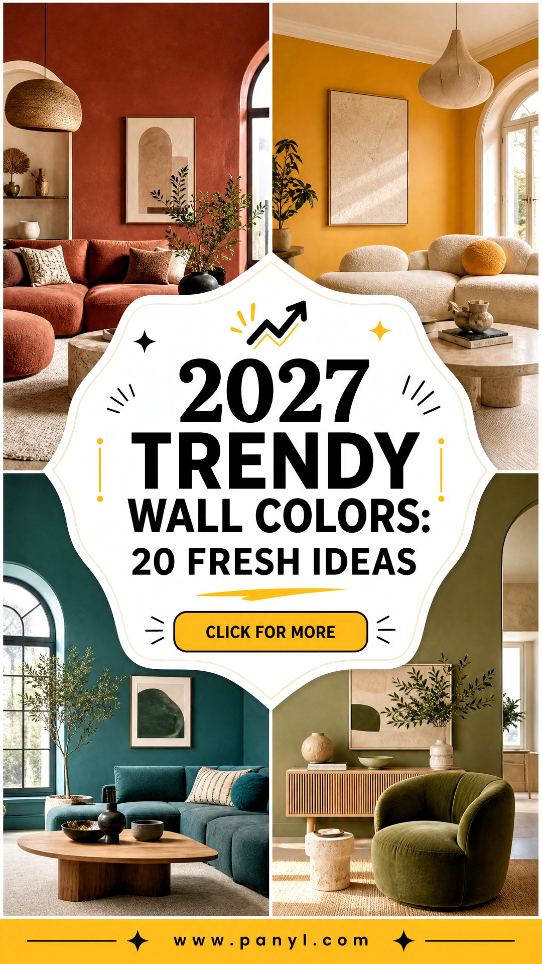 2027 Trendy Wall Colors 20 Fresh Ideas for Modern Homes - 2027 Trendy Wall Colors: 20 Fresh Ideas for Modern Homes
