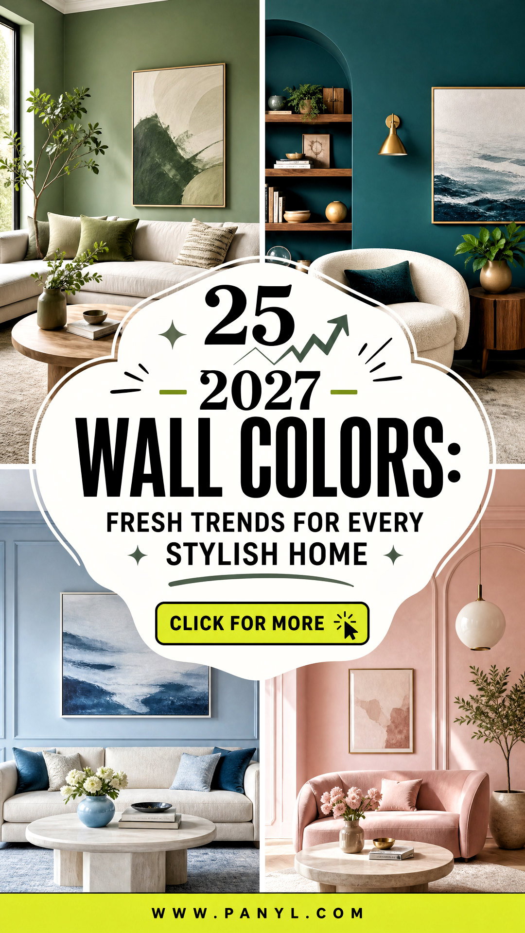 25 2027 Wall Colors Fresh Trends for Every Stylish Home - 25 2027 Wall Colors: Fresh Trends for Every Stylish Home