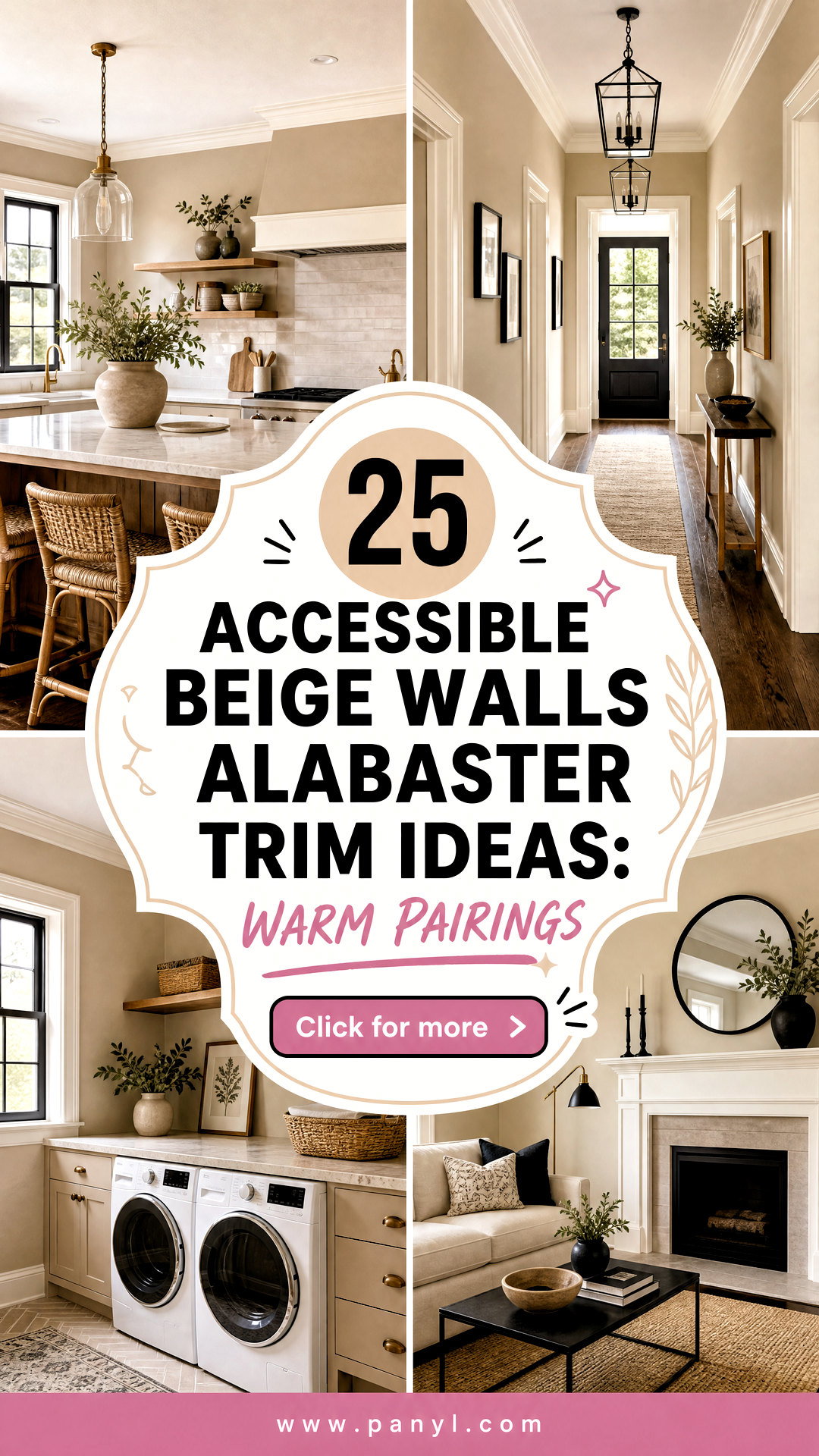 25 Accessible Beige Walls Alabaster Trim Ideas Warm Pairings - 25 Accessible Beige Walls Alabaster Trim Ideas: Warm Pairings