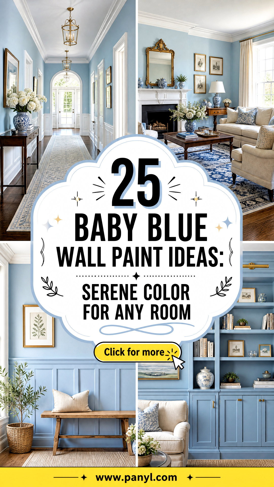 25 Baby Blue Wall Paint Ideas Serene Color for Any Room - 25 Baby Blue Wall Paint Ideas: Serene Color for Any Room