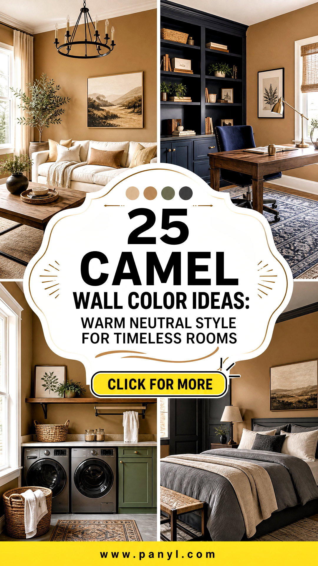 25 Camel Wall Color Ideas Warm Neutral Style for Timeless Rooms - 25 Camel Wall Color Ideas: Warm Neutral Style for Timeless Rooms