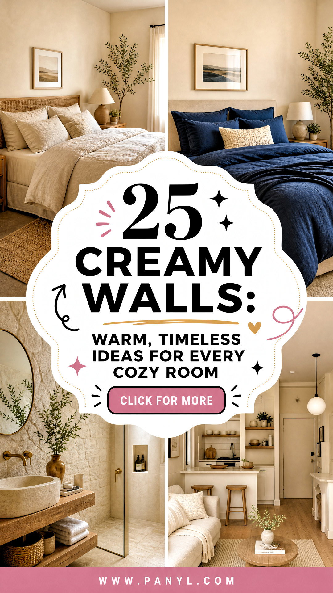 25 Creamy Walls Warm Timeless Ideas for Every Cozy Room - 25 Creamy Walls: Warm, Timeless Ideas for Every Cozy Room
