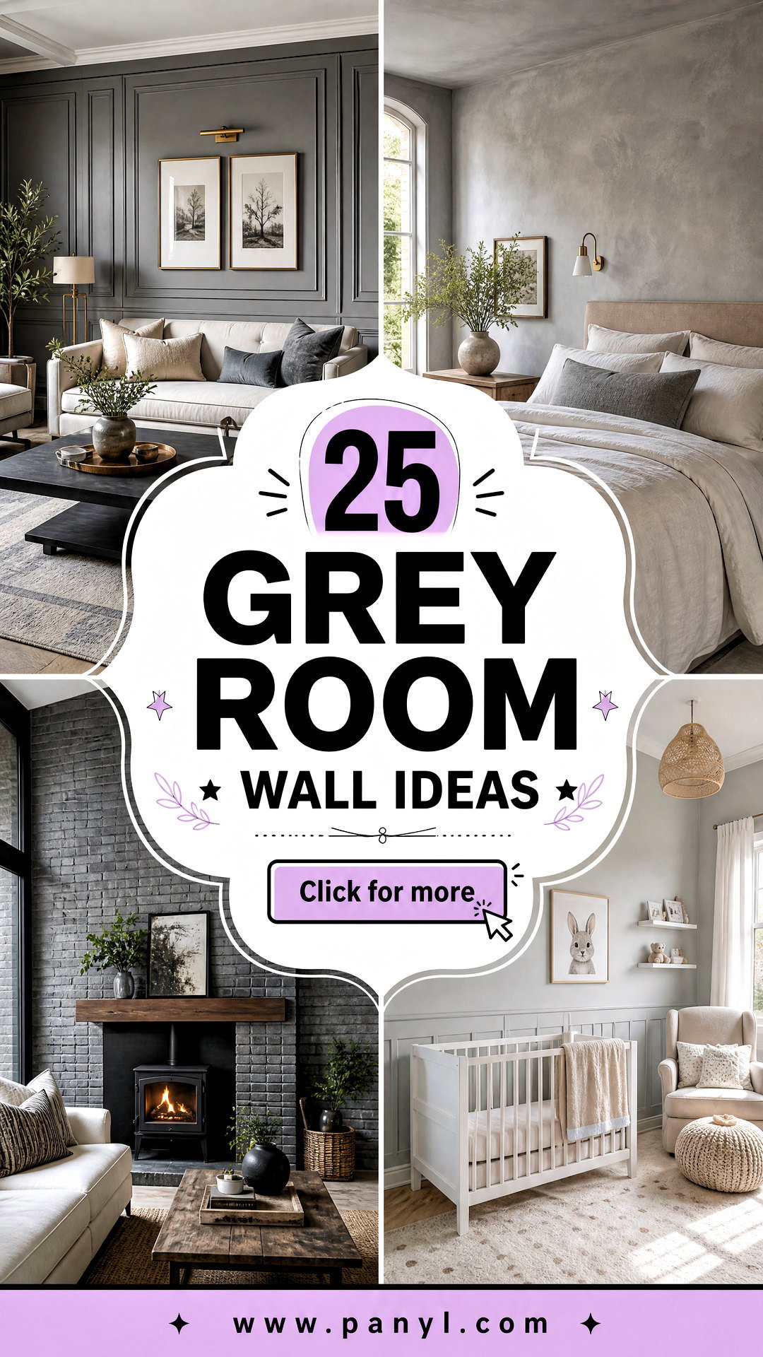 25 Grey Room Wall Ideas to Create a Calm Stylish Retreat - 25 Grey Room Wall Ideas to Create a Calm, Stylish Retreat