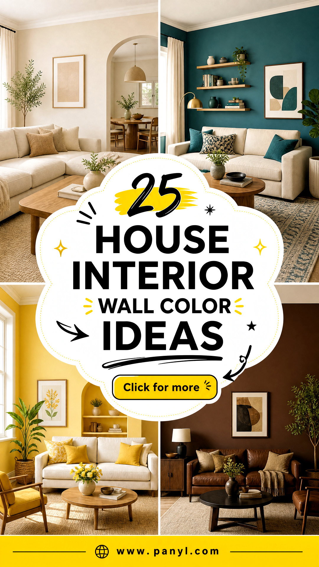 25 House Interior Wall Color Ideas for a Beautiful Refresh - 25 House Interior Wall Color Ideas for a Beautiful Refresh