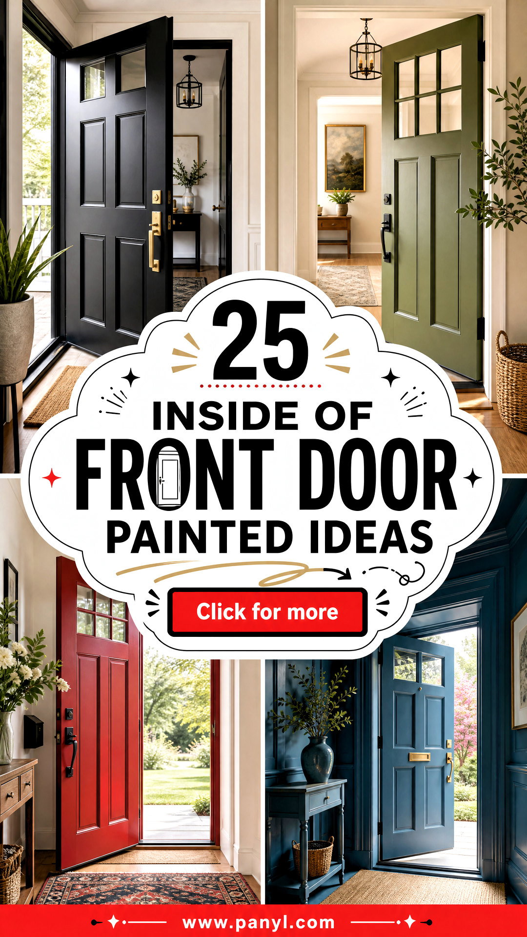 25 Inside Of Front Door Painted Ideas for a Welcoming Entry - 25 Inside Of Front Door Painted Ideas for a Welcoming Entry