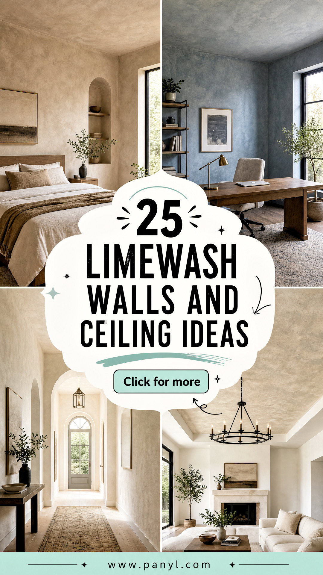 25 Limewash Walls And Ceiling Ideas for a Seamless Textured Look - 25 Limewash Walls And Ceiling Ideas for a Seamless, Textured Look