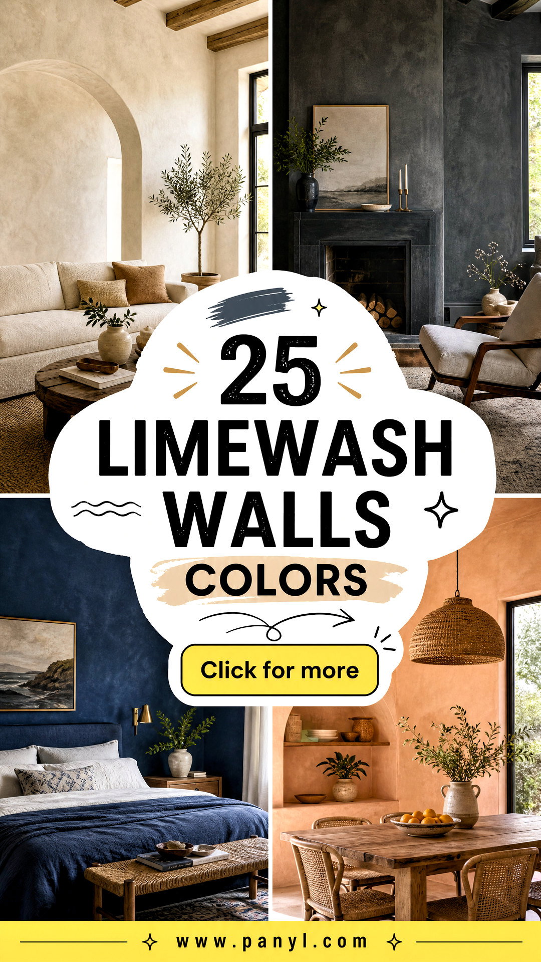 25 Limewash Walls Colors for Warm Textured Modern Homes - 25 Limewash Walls Colors for Warm, Textured Modern Homes
