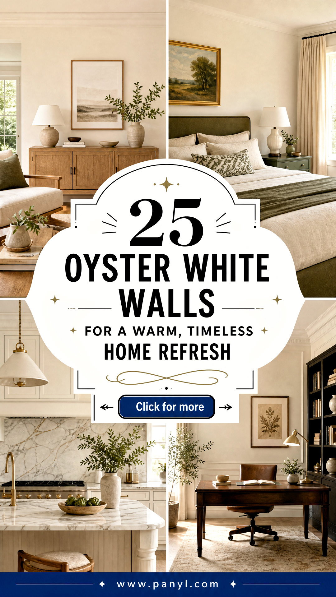 25 Oyster White Walls for a Warm Timeless Home Refresh - 25 Oyster White Walls for a Warm, Timeless Home Refresh