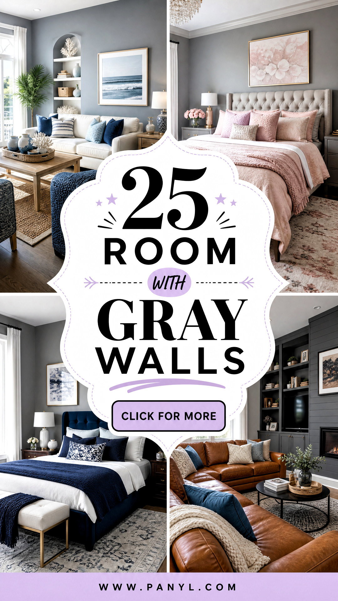 25 Room With Gray Walls That Make Any Modern Space Feel Chic - 25 Room With Gray Walls That Make Any Modern Space Feel Chic