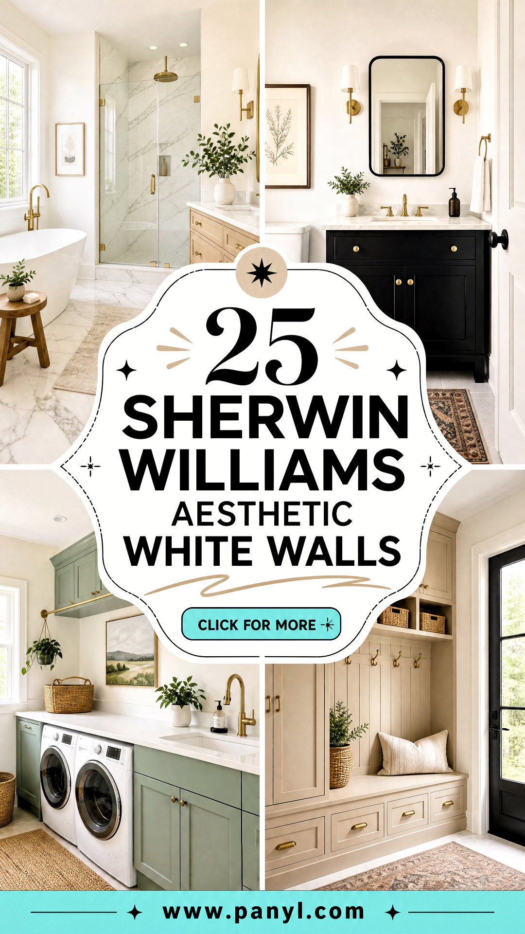25 Sherwin Williams Aesthetic White Walls for Bright Airy Rooms - 25 Sherwin Williams Aesthetic White Walls for Bright, Airy Rooms